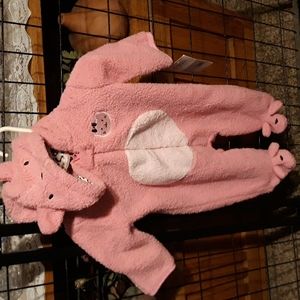 Nwt baby gear zip-up onesie kitty cat